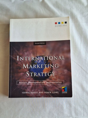 International Marketing Strategy Second Edition by Isobel Doole and Robin Lowe