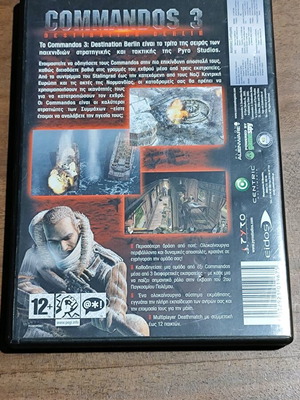 Commandos 3 Destination Berlin PC game like new