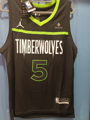 NBA Timberwolves Edwards Jersey new authentic