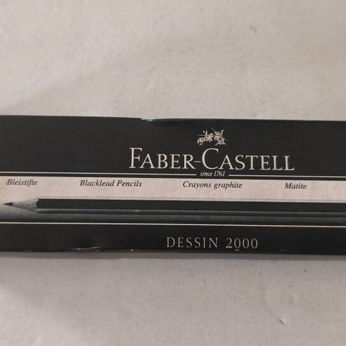 Faber Castel pencils set of 7 (2=B) 2000, like new