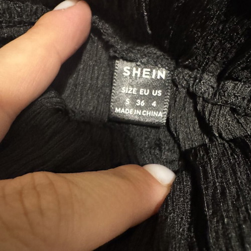 Shein palazzo pants like new, size S, black