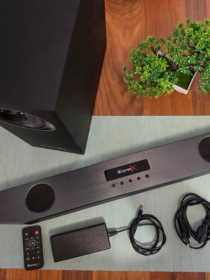 Creative Sound Blaster X Katana 2.1 Soundbar with RGB and 75W Subwoofer used