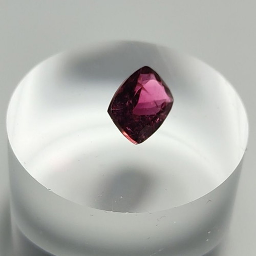 Tourmaline Rubellite 2.58 carats, Emerald cut, new