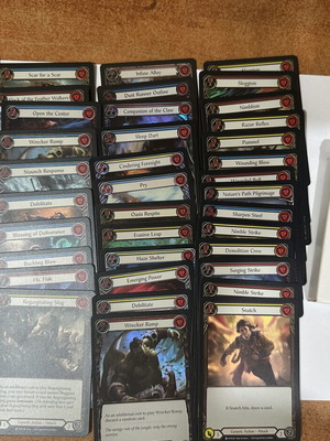 Flesh and Blood TCG original card set new condition