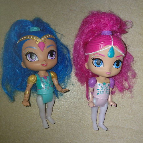 Dolls used, pack of 4 pieces