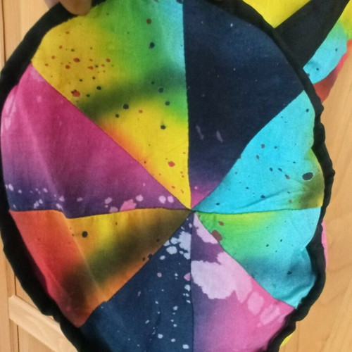 Patchwork backpack bag new, cotton, multicolored