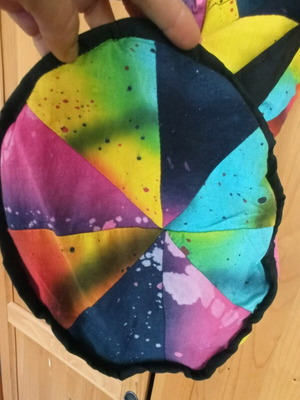 Patchwork backpack bag new, cotton, multicolored