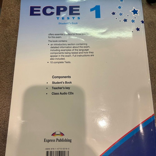 Ecpe Tests Michigan used with notes