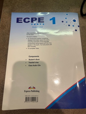 Ecpe Tests Michigan used with notes