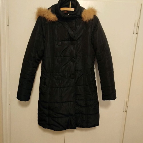 Long jacket like new, blue-black DeDeo size M