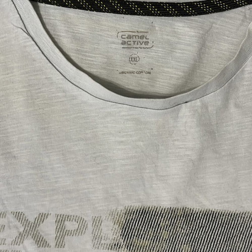 Camel Active Men T-Shirt grey XXL organic cotton like new
