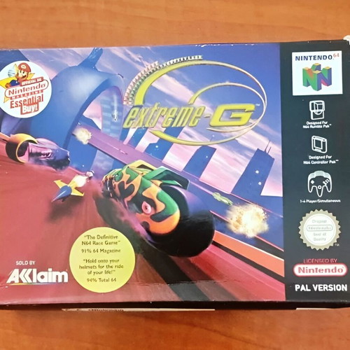 Nintendo 64 Extreme-G like new PAL edition