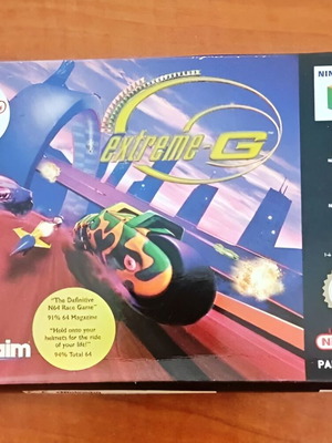 Nintendo 64 Extreme-G like new PAL edition