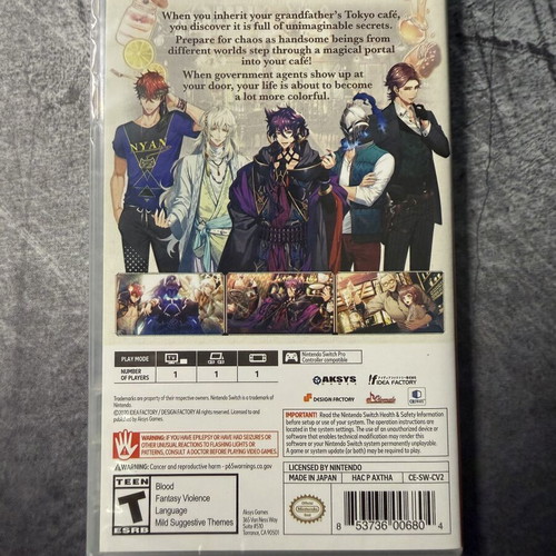 Nintendo Switch Cafe Enchante new sealed