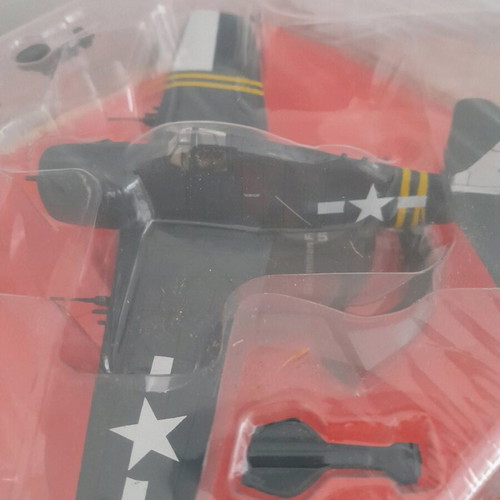 Metallic World War II fighter plane De Agostini new