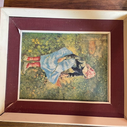 Vintage frame used