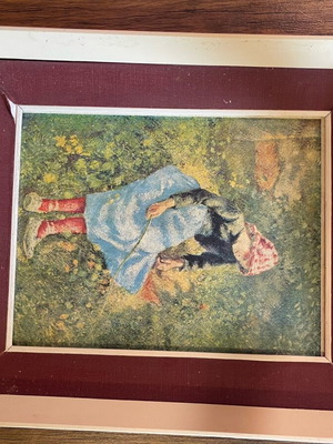 Vintage frame used