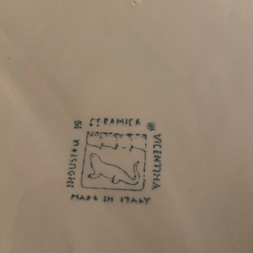 Oven dish with painting like new