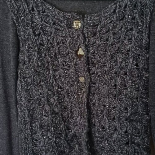 Lucifair women's cardigan used, gray color