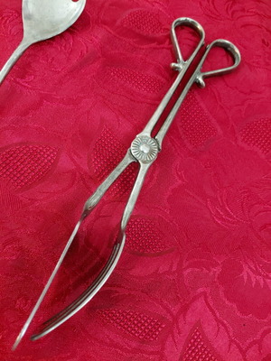 Vintage silver-plated 3-piece serving set
