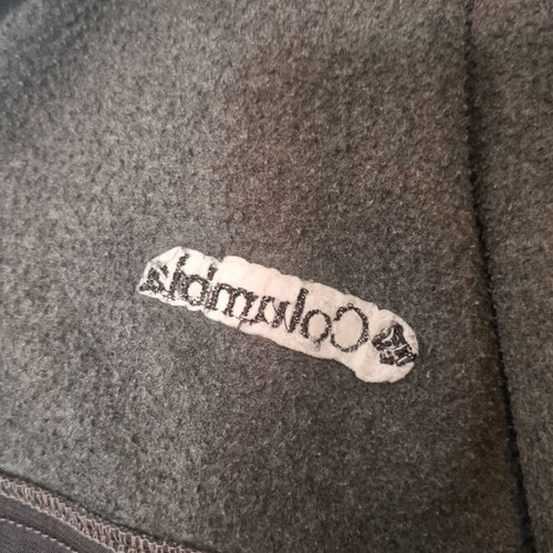 Columbia fleece jacket XL like new, gray