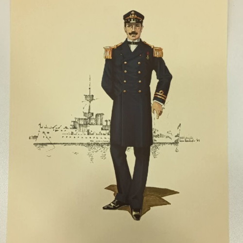 Naval Uniforms Illustrated Edition by General Staff, like new, 12 sheets