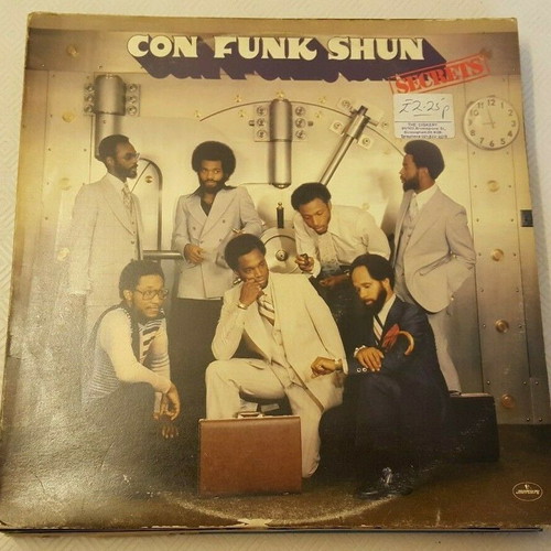 Con Funk Shun Secrets LP used, R&B / Soul 1977 UK