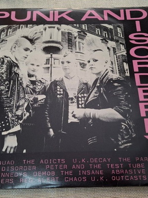 Punk And Disorderly LP πανκ συλλογή 1982 Ελλάδα