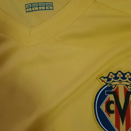 Villareal Matchworn Shirt Size Large