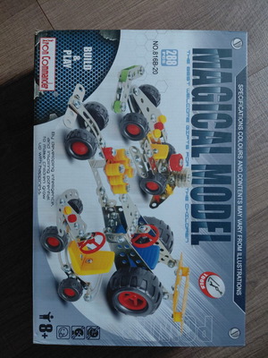 Iron Comm Construction Toy new with metal parts and tools