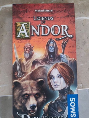 Legends of Andor Dark Heroes Expansion like new