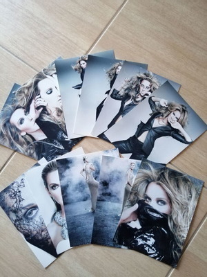 Celine Dion promo photos set of 12 like new, Kodak print
