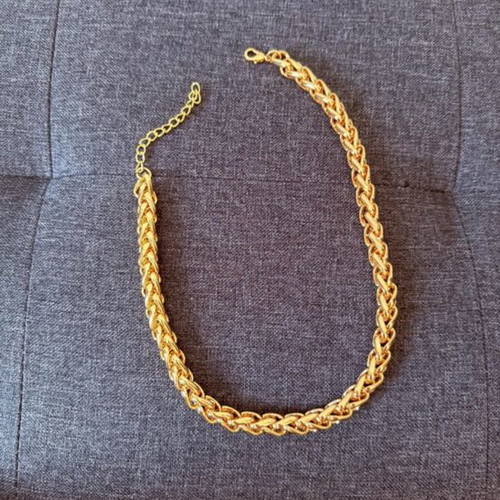 Shein gold necklace new with packaging