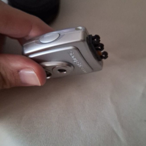 Sony Ericsson vintage mobile phone camera with case