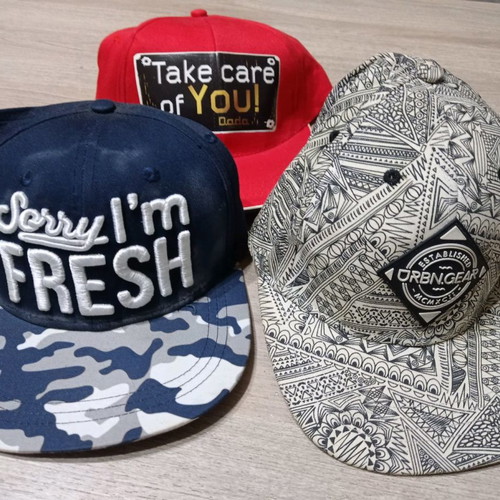 Hats used, pack