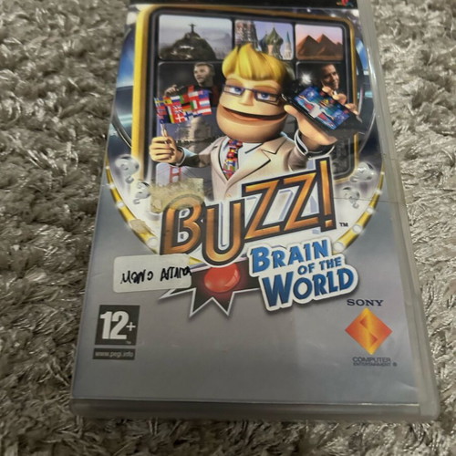 PSP video game Buzz Brain of the World like new