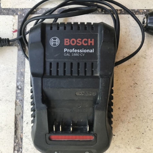 Bosch GSB 18V-45 Cordless Hammer Drill and GAL 1880CV Charger like new