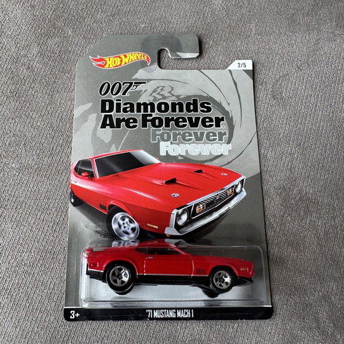 Hot Wheels '71 Mustang Mach 1 Silver Series New