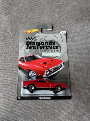 Hot Wheels '71 Mustang Mach 1 Silver Series Нов