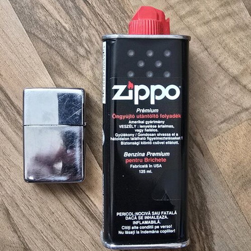 Gasoline lighter used with gasoline canister
