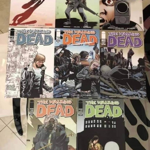 Walking Dead set of 78 new comics with rare variants and specials