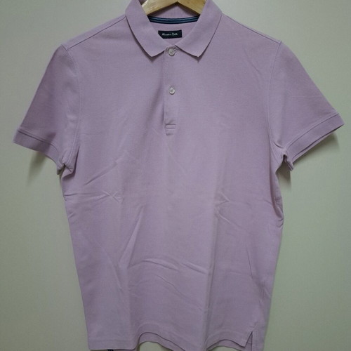 Massimo Dutti polo t-shirt pastel lilac like new, size L