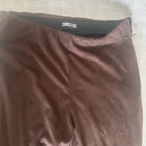 SunsetGo! Leggings new, suede texture, winter collection 2025-2026, size M
