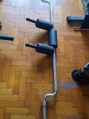 Squat bar, log bar και farmer walker handles σαν καινούργιο