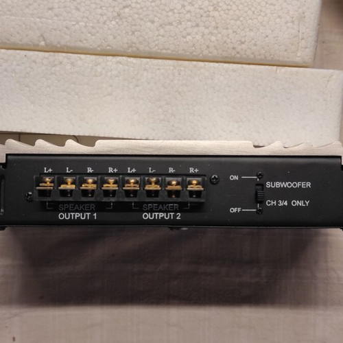 CDI AMP-8416 4-channel car power amplifier 4x70W + sub