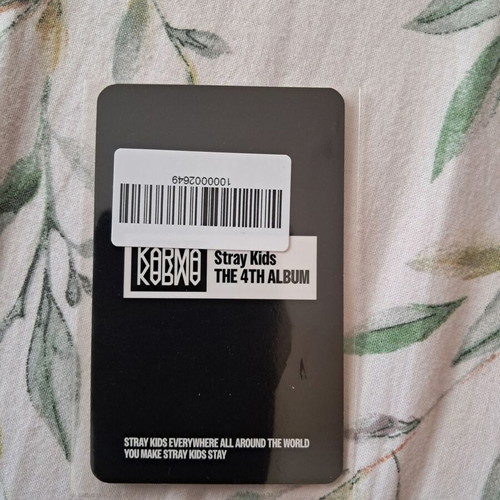 Stray Kids Official I.N Photocard Karma POB New
