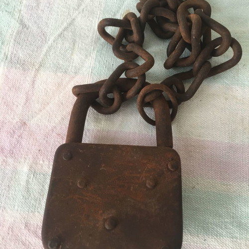 Old padlocks used