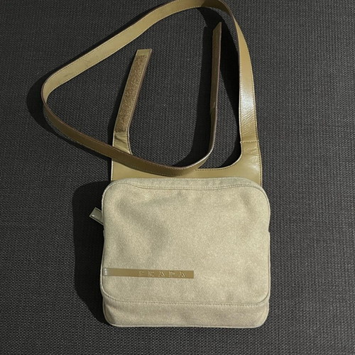 Prada Crossbody Bag Women’s, beige, with authenticity certificate