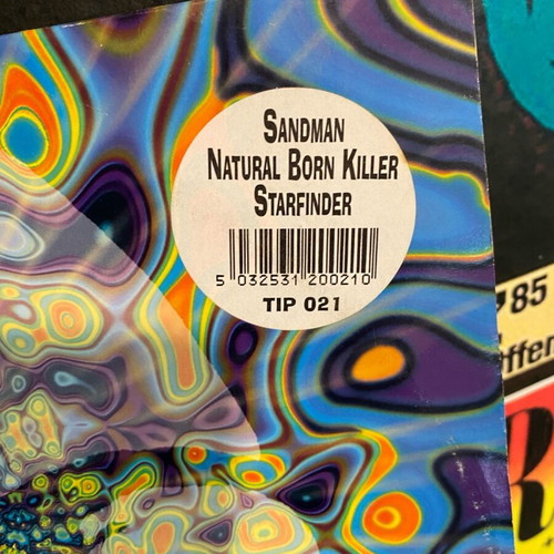 Sandman Natural Born Killer vinyl record like new, electronic