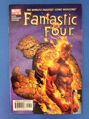Fantastic Four 526 comic book used, English